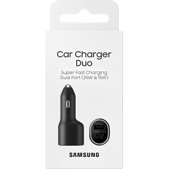 Samsung 40Watt Car Power Adapter - Fast Charging, Sleek Design, Reliable Performance | 8806094000795